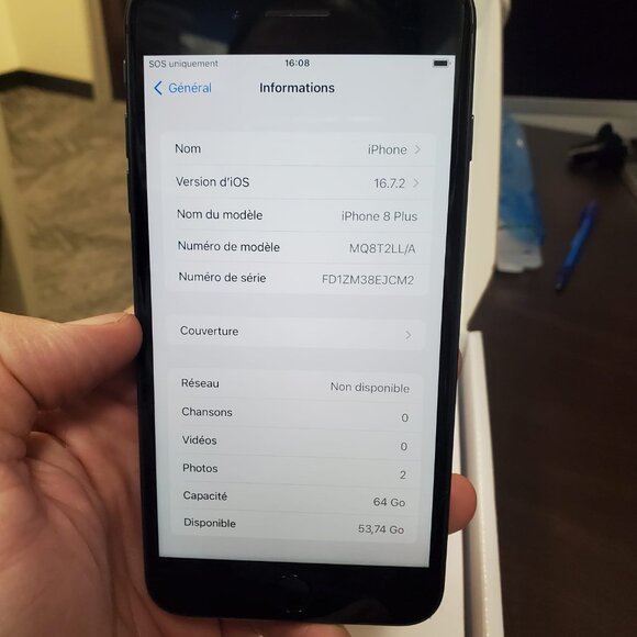 Apple iPhone 8 Plus 64GB; Unlocked.Very good!!! - Picture 2 of 8